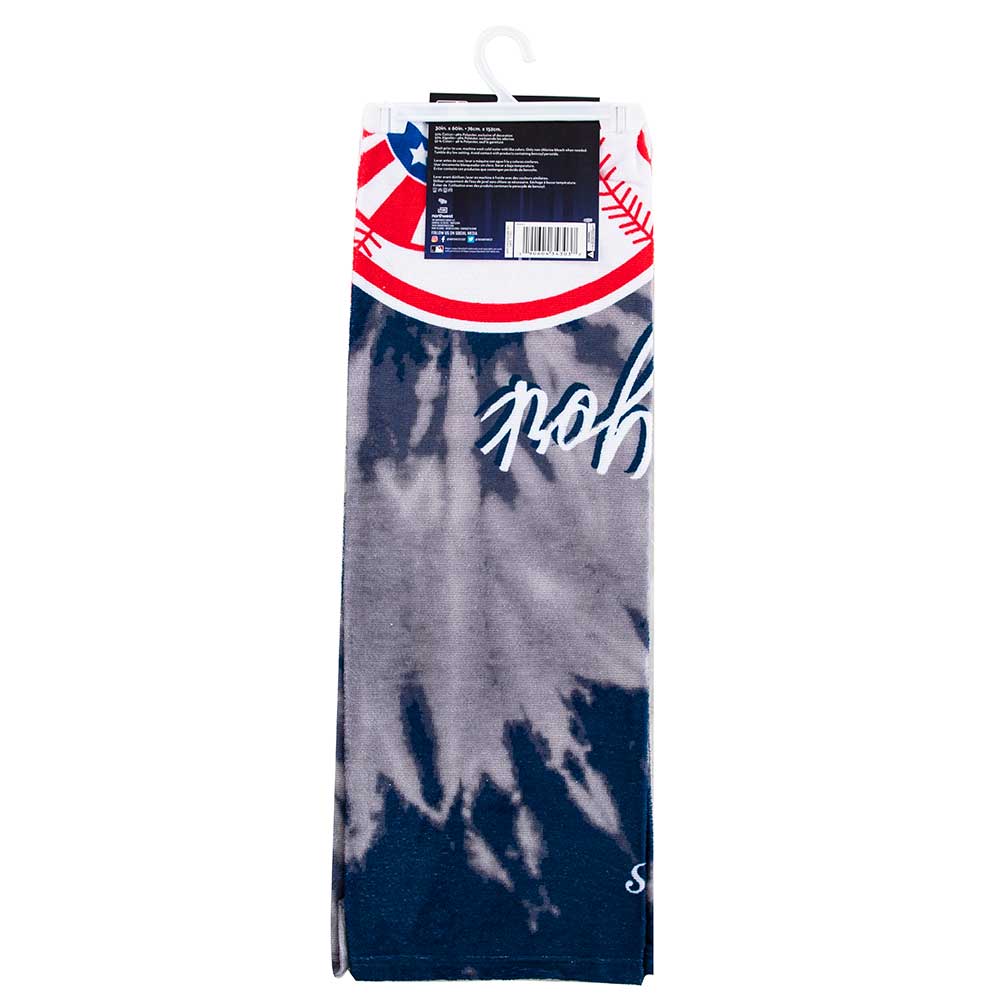 MLB New York Yankees Psychedelic Beach Towel 30x60 Inches - Northwest - 190604343037