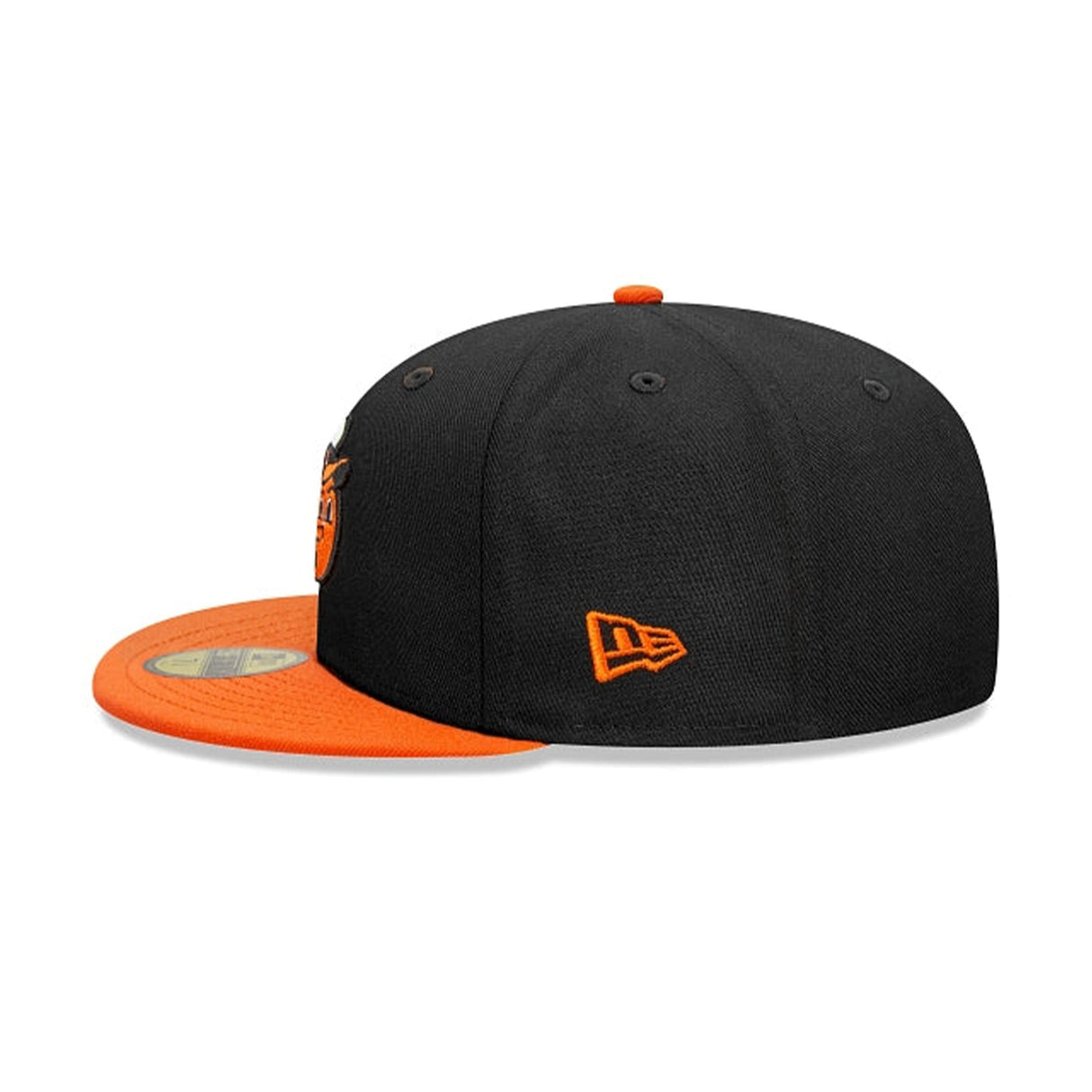Naranjeros de Hermosillo Mascot Orange & Black 59FIFTY Fitted Hat - New Era - 23040248601