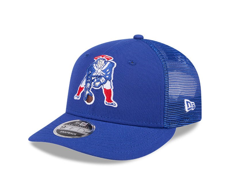New England Patriots Blue 9FIFTY Snapback Trucker Hat - New Era - 23850212202