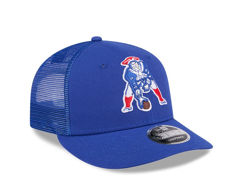 New England Patriots Blue 9FIFTY Snapback Trucker Hat - New Era - 23850212202