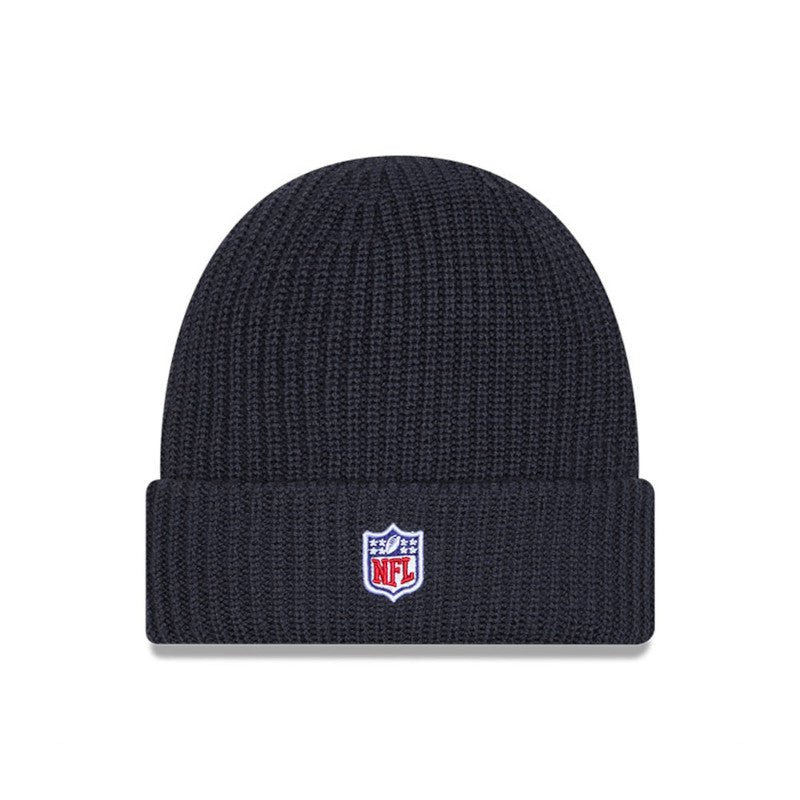 New England Patriots Navy Cuffed Knit Beanie - New Era -