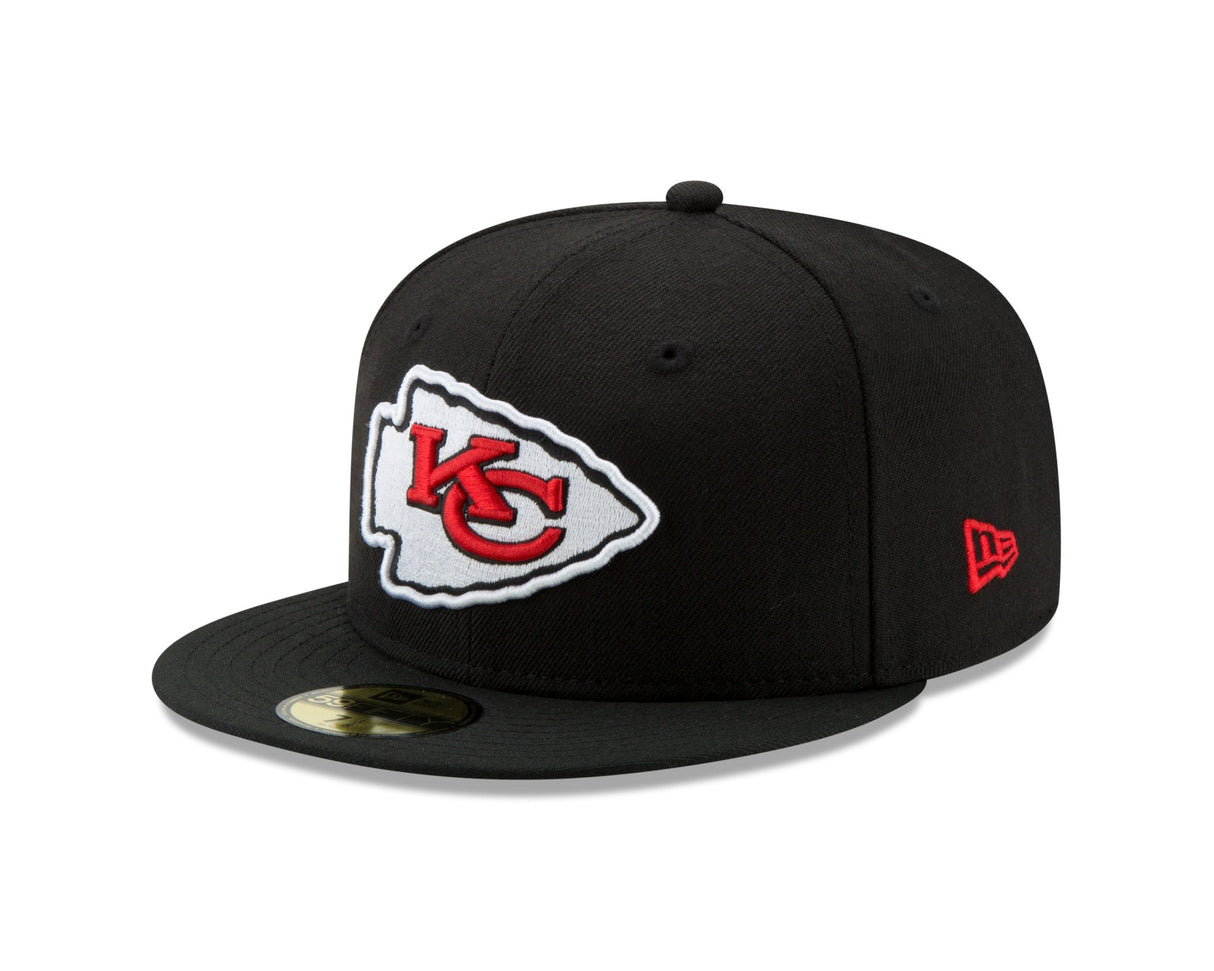 New Era Kansas City Chiefs Authentic Collection Black 59FIFTY Fitted Hat - New Era -