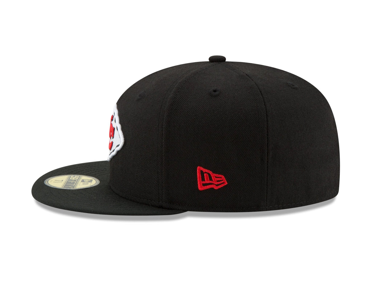 New Era Kansas City Chiefs Authentic Collection Black 59FIFTY Fitted Hat - New Era -