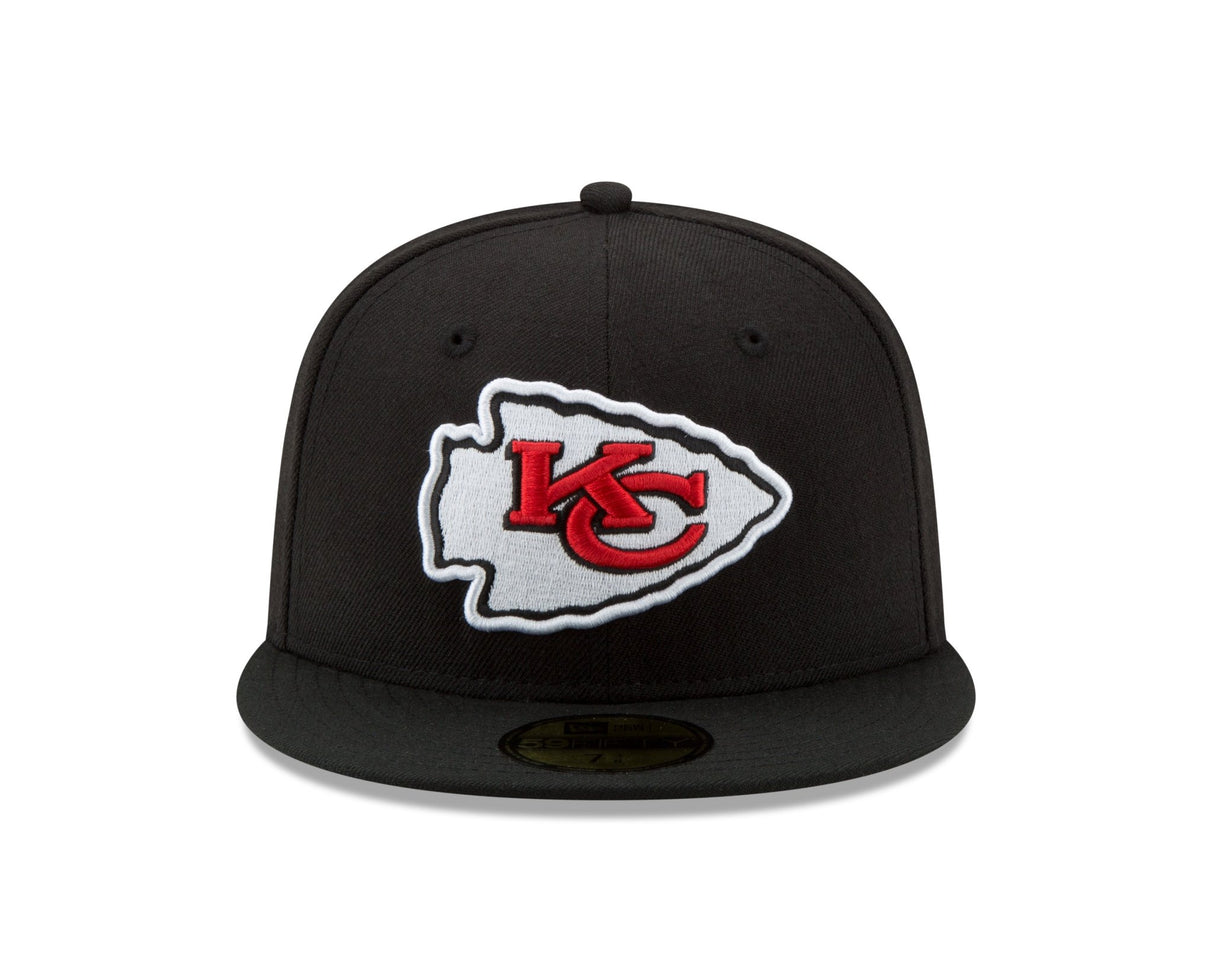 New Era Kansas City Chiefs Authentic Collection Black 59FIFTY Fitted Hat - New Era -