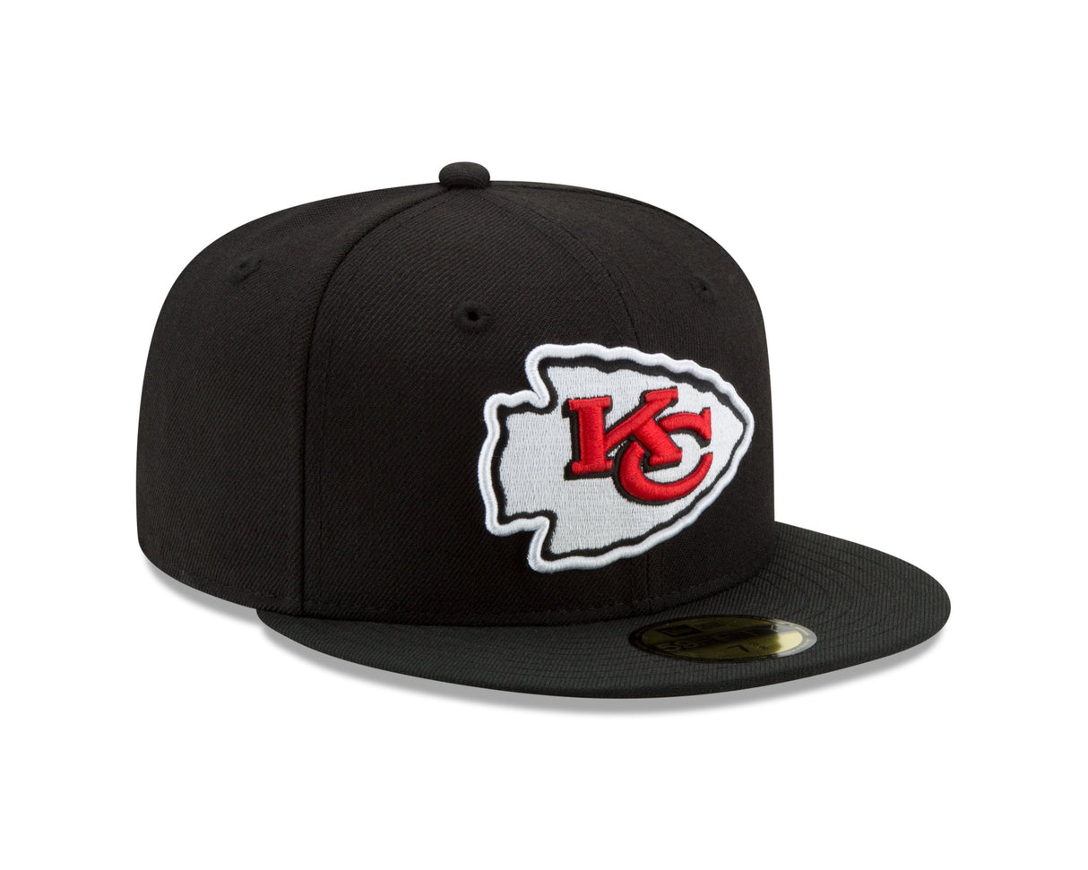 New Era Kansas City Chiefs Authentic Collection Black 59FIFTY Fitted Hat - New Era -