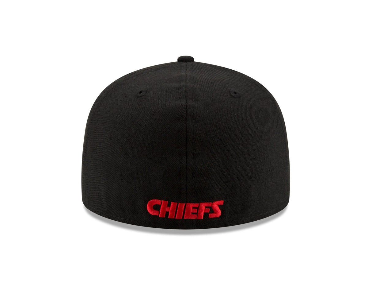 New Era Kansas City Chiefs Authentic Collection Black 59FIFTY Fitted Hat - New Era -