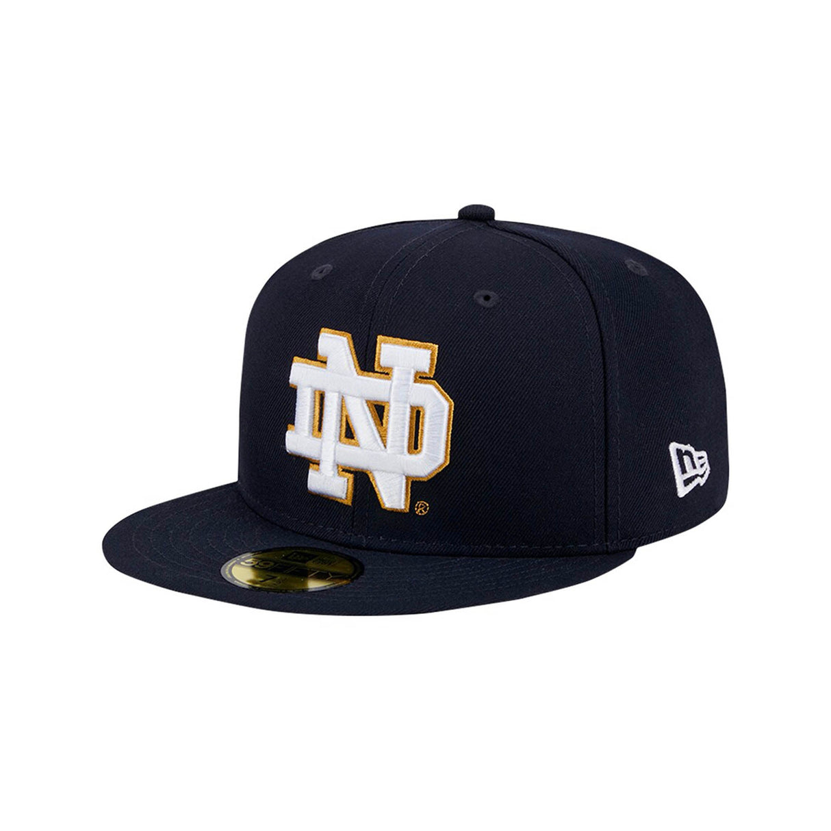 New Era Notre Dame Fighting Irish 59FIFTY Fitted Hat – Navy & Gold - New Era -