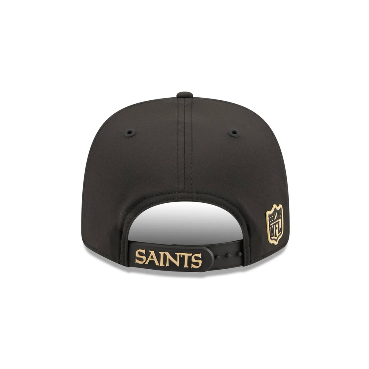 New Orleans Saints 2026 NFL Sideline Collection Black 9SEVENTY Stretch-Snap Hat - New Era - 23850512701