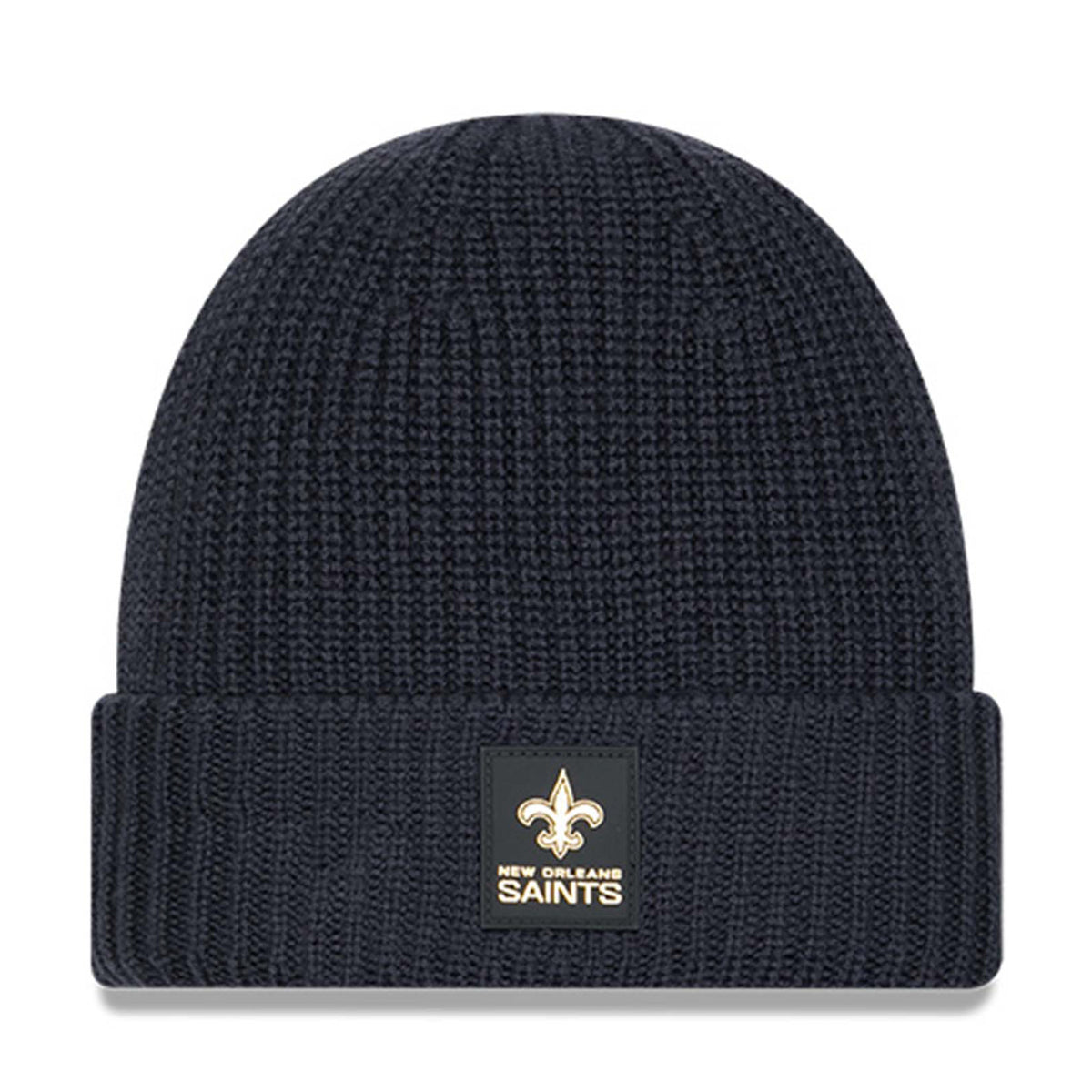 New Orleans Saints Navy Sideline Cuffed Knit Beanie - New Era -