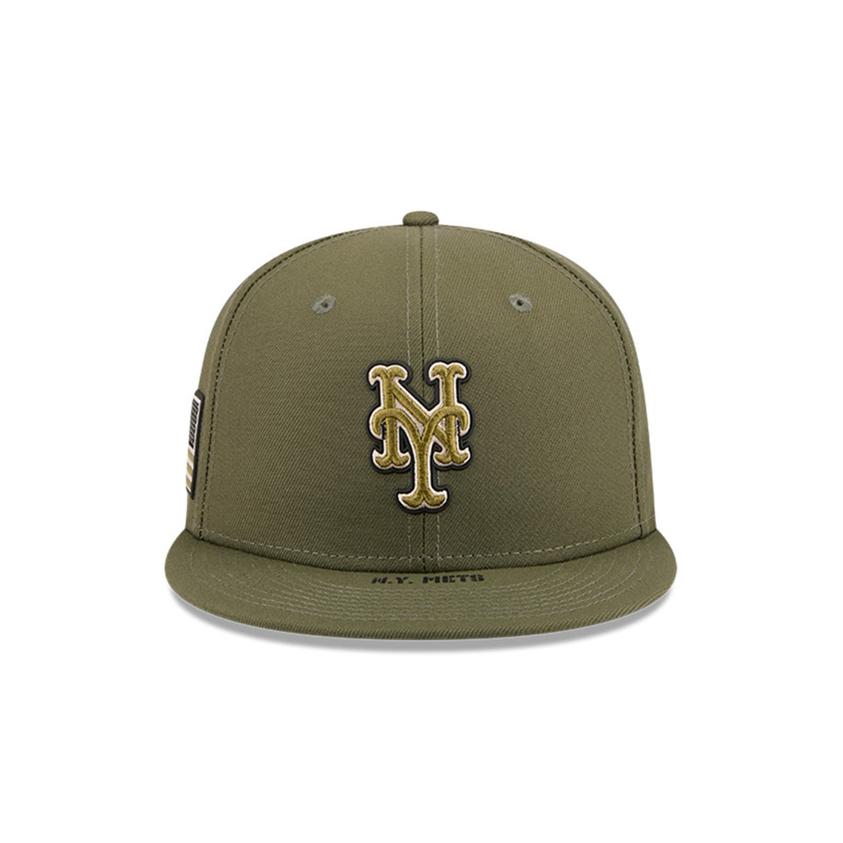 New York Mets Armed Forces Day Olive Green 59FIFTY Fitted Hat - New Era - 37090241703