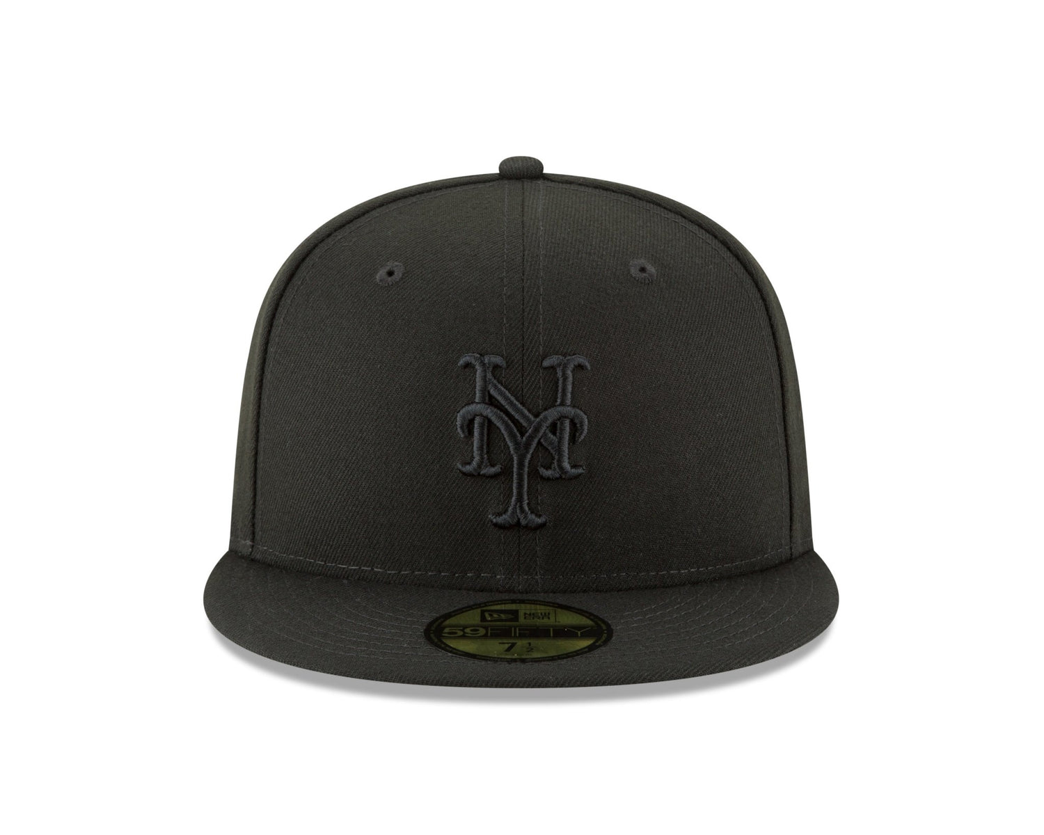 New York Mets Authentic Collection Blackout 59FIFTY Fitted - New Era -