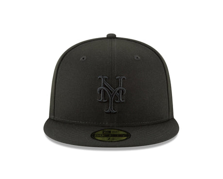 New York Mets Authentic Collection Blackout 59FIFTY Fitted - New Era -