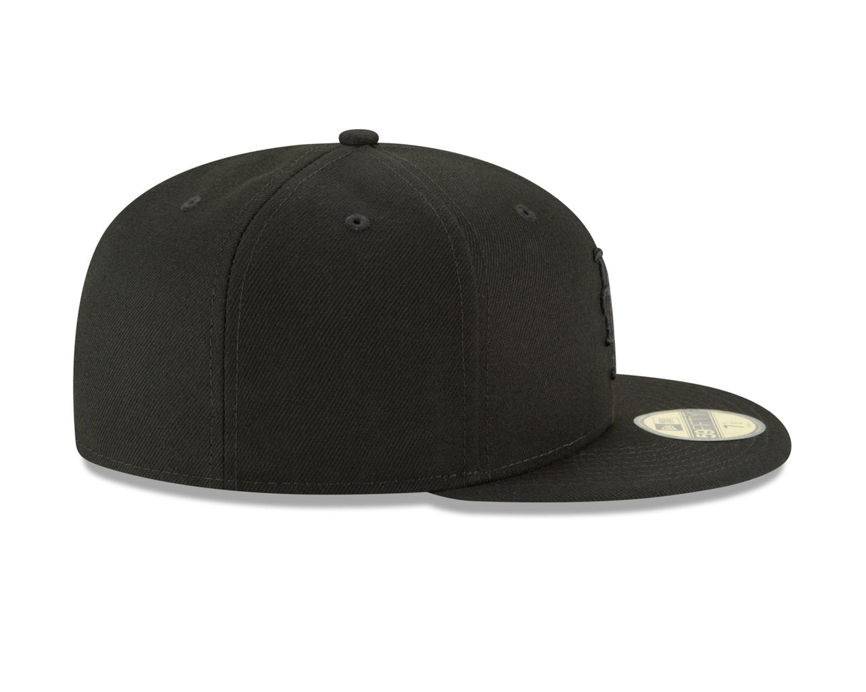 New York Mets Authentic Collection Blackout 59FIFTY Fitted - New Era -