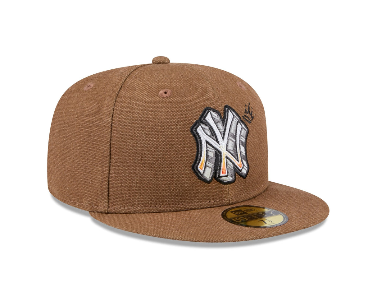 New York Yankees Canvas Camel 59FIFTY Fitted - New Era -