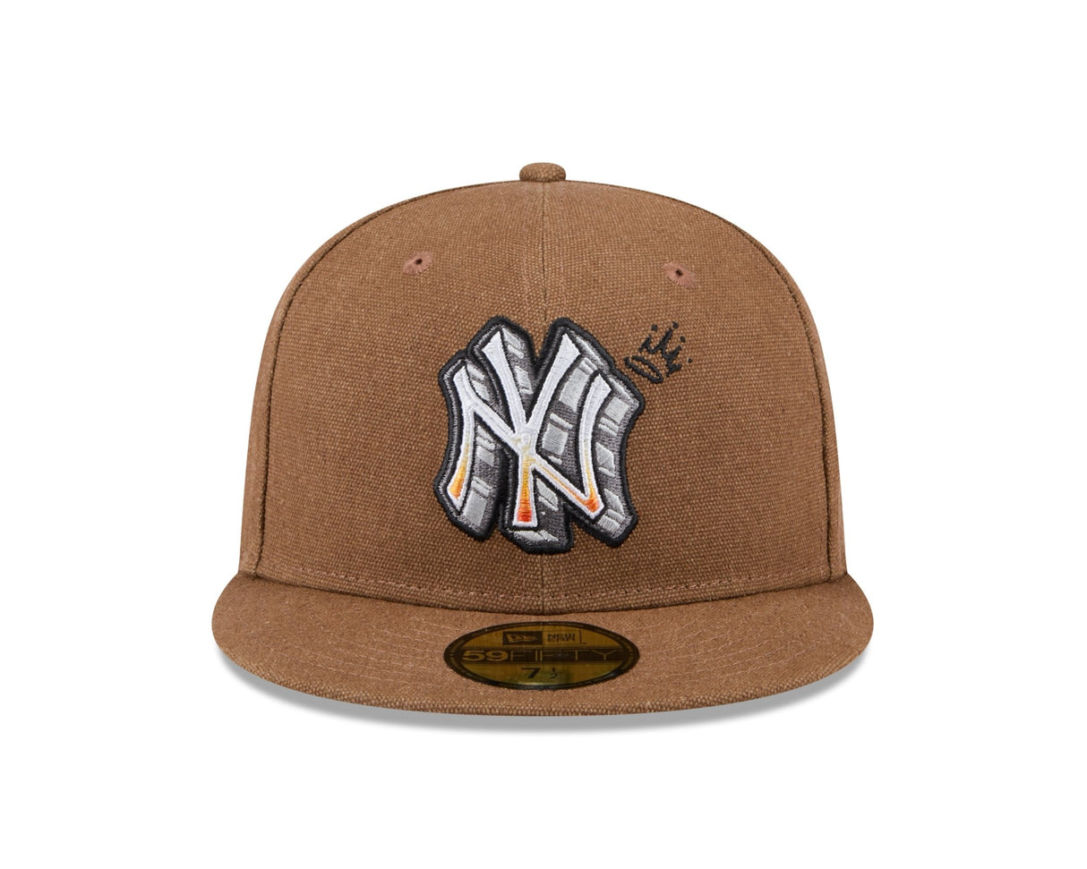 New York Yankees Canvas Camel 59FIFTY Fitted - New Era -