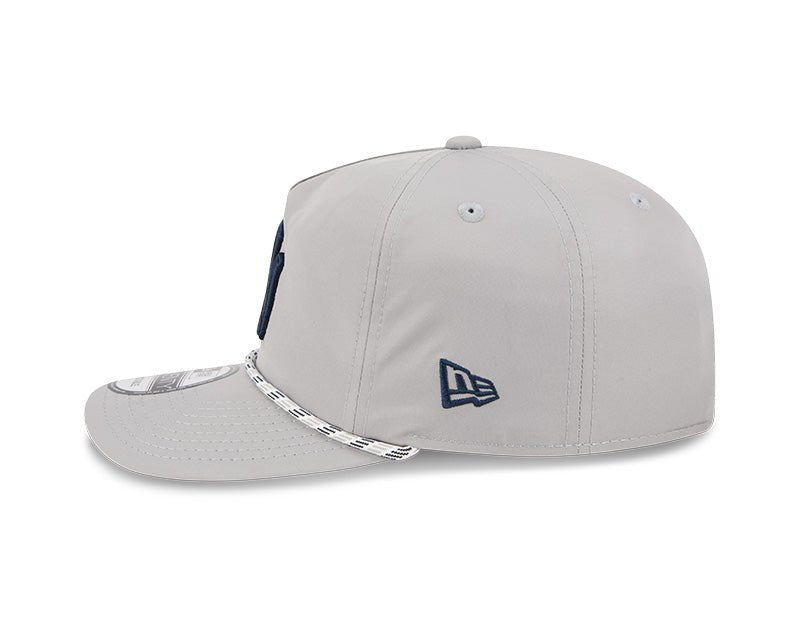 New York Yankees Gray & Navy New Era 19TWENTY Adjustable Rope Hat - New Era -