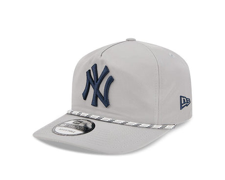 New York Yankees Gray & Navy New Era 19TWENTY Adjustable Rope Hat - New Era -