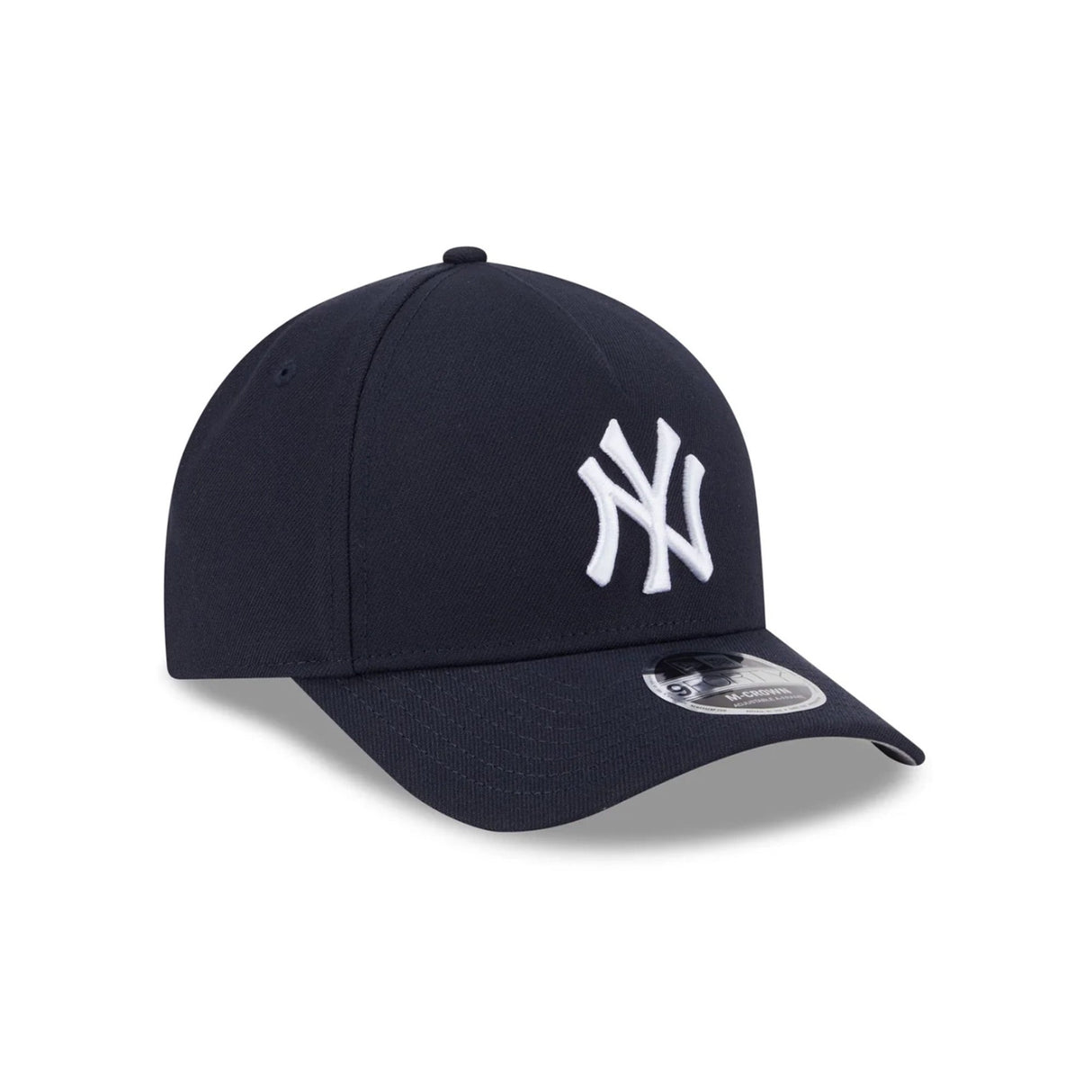 New York Yankees Navy M-Crown A-Frame 9FORTY Snapback Hat - New Era - 23672143001