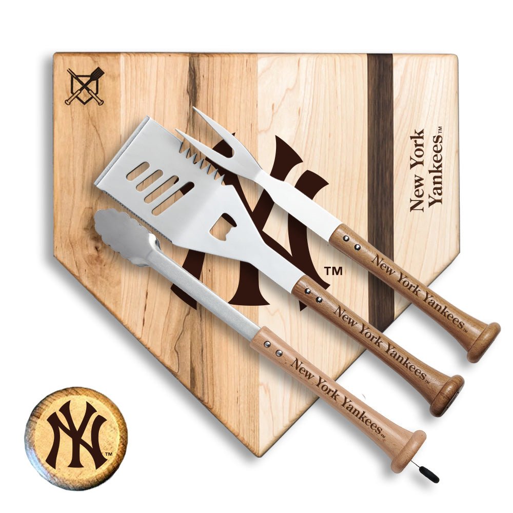 New York Yankees "Silver Slugger" Combo Set - Baseball BBQ -