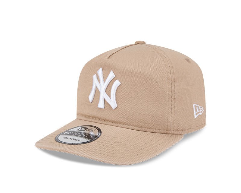 New York Yankees Tan New Era 19TWENTY Snapback Hat - New Era -