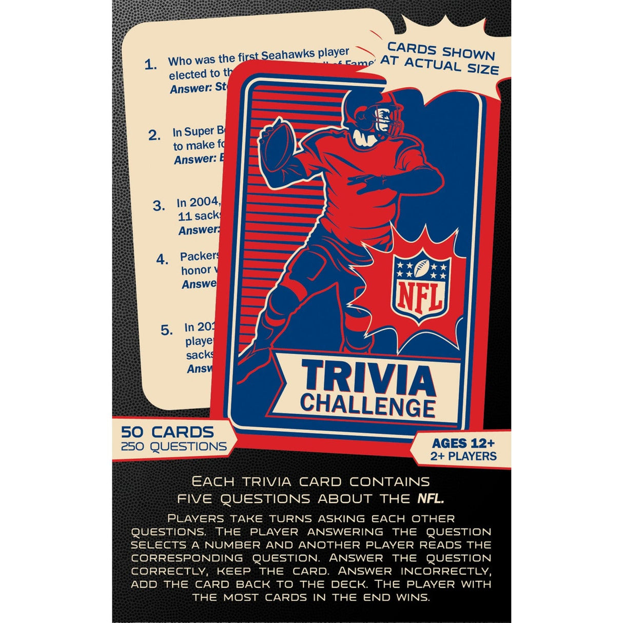 NFL Trivia Challenge - MasterPieces Puzzle Company INC - 705988014369