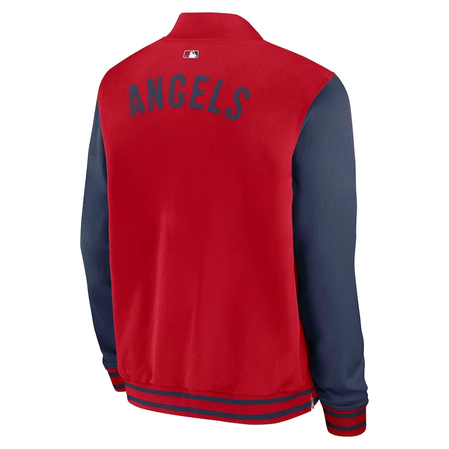 Nike Los Angeles Angels Dugout Jacket - Red & Navy - Nike -