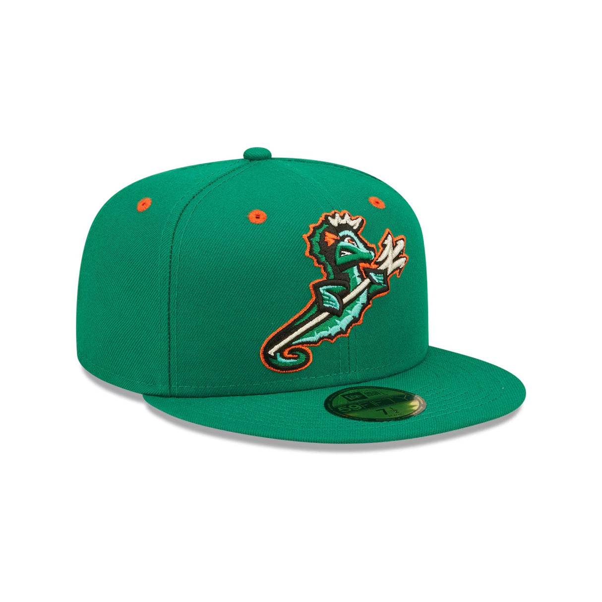 Norfolk Tides Authentic Collection On-Field Green 59FIFTY Fitted Hat - New Era - 232602418101