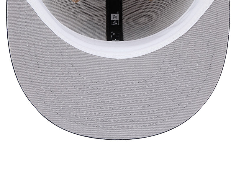 Notre Dame Fighting Irish Camel & Navy 59FIFTY Fitted Hat - New Era -