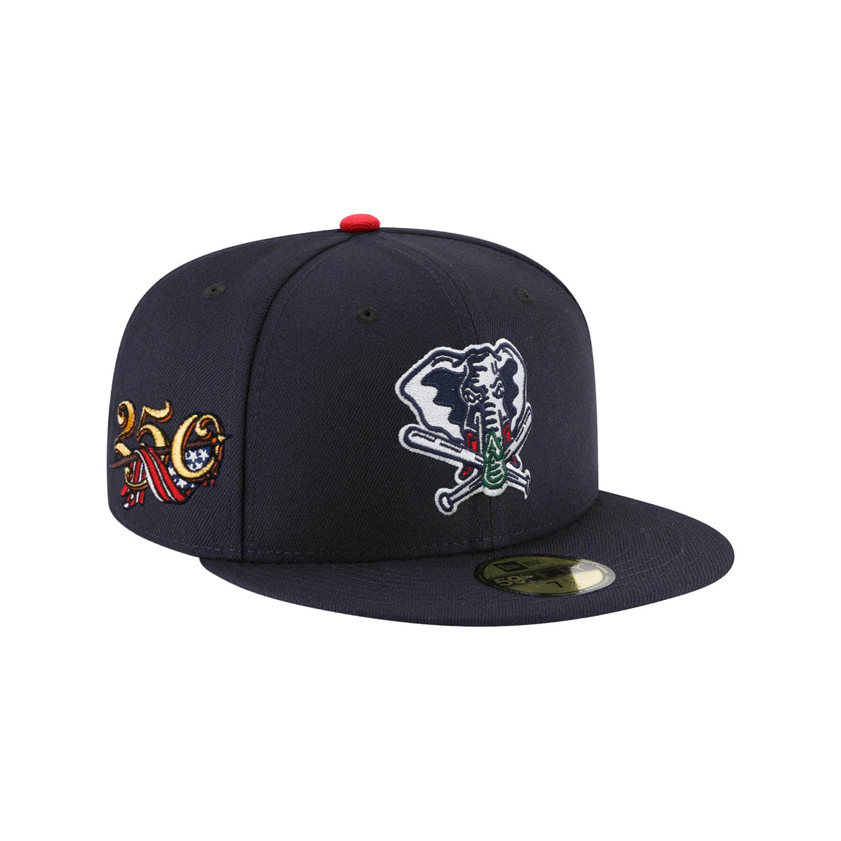 Oakland Athletics America 250 Navy 59FIFTY Fitted Hat - New Era - 23863040101