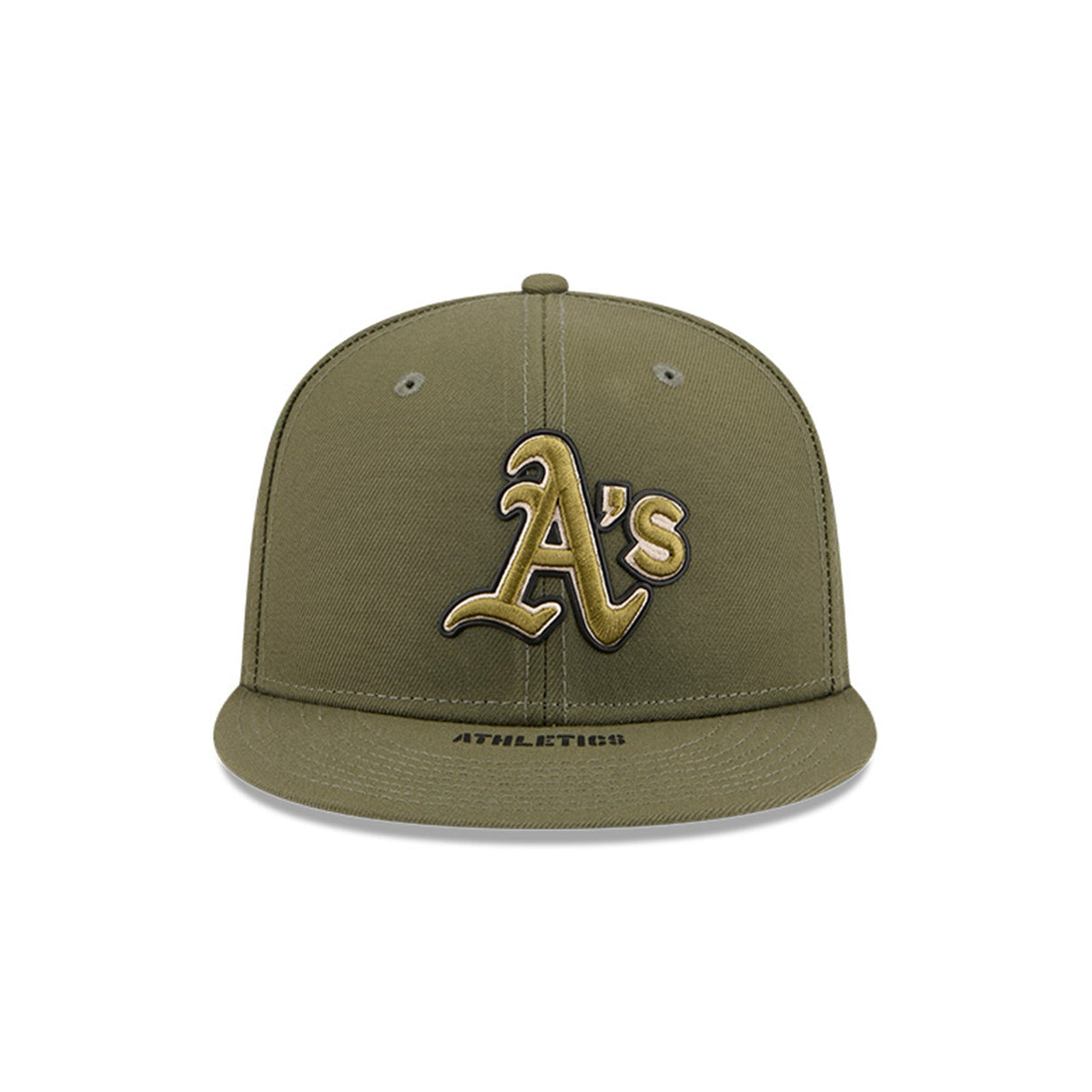Oakland Athletics Armed Forces Day Olive Green 59FIFTY Fitted Hat - New Era - 37090240103