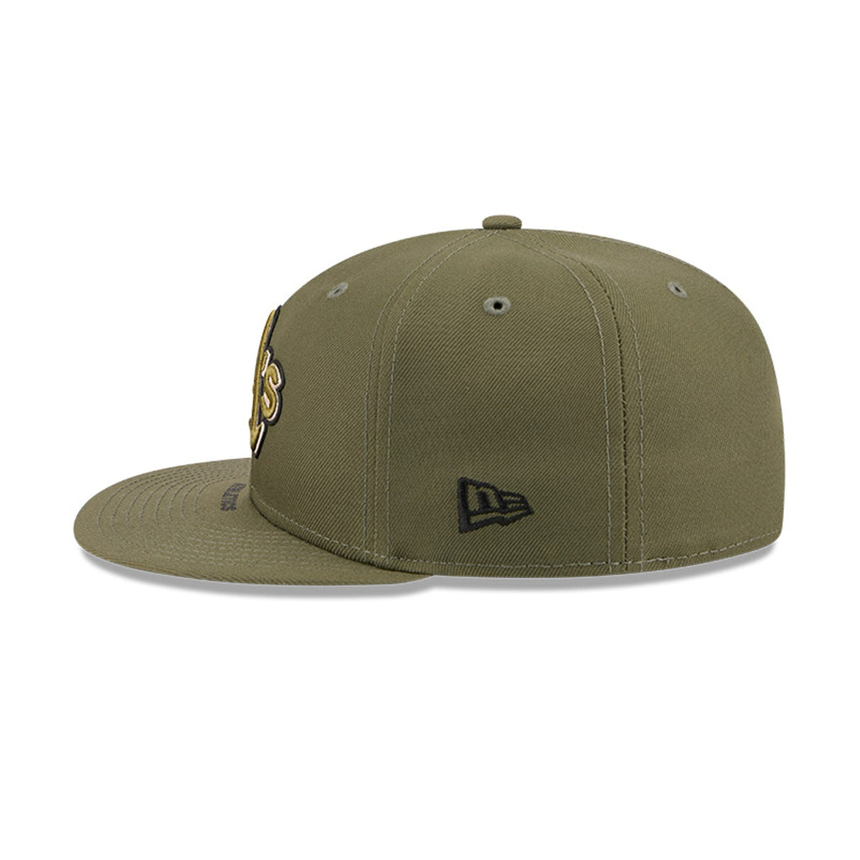Oakland Athletics Armed Forces Day Olive Green 59FIFTY Fitted Hat - New Era - 37090240103