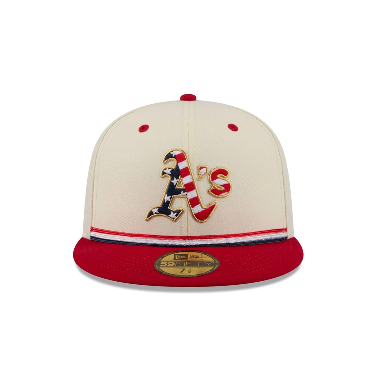 Oakland Athletics Independence Day 2026 59FIFTY Fitted Hat - New Era - 37090340101