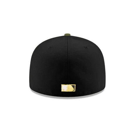 Oakland Athletics Inverse "Field Issue" Black & Olive 59FIFTY Fitted Hat - New Era -