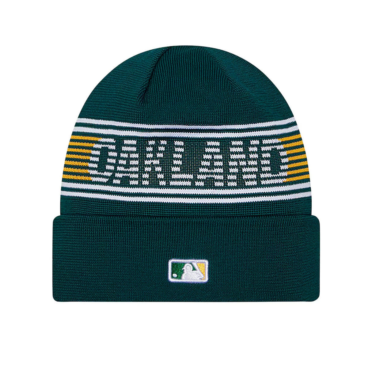 Oakland Athletics On - Field Cuffed Knit Beanie - New Era - 2300904401
