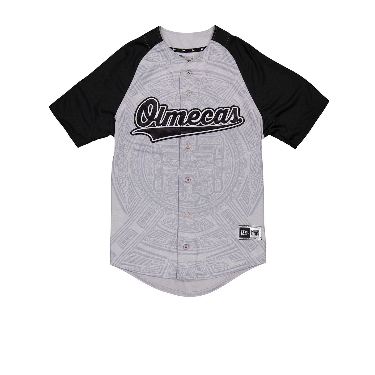 Olmecas de Tabasco Gray & Black New Era Alternate Baseball Jersey - New Era -