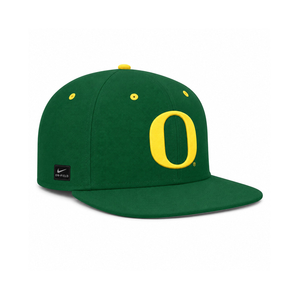 Oregon Ducks On-Field Dri-FIT Green Pro Fitted Hat - Nike - 230530165203