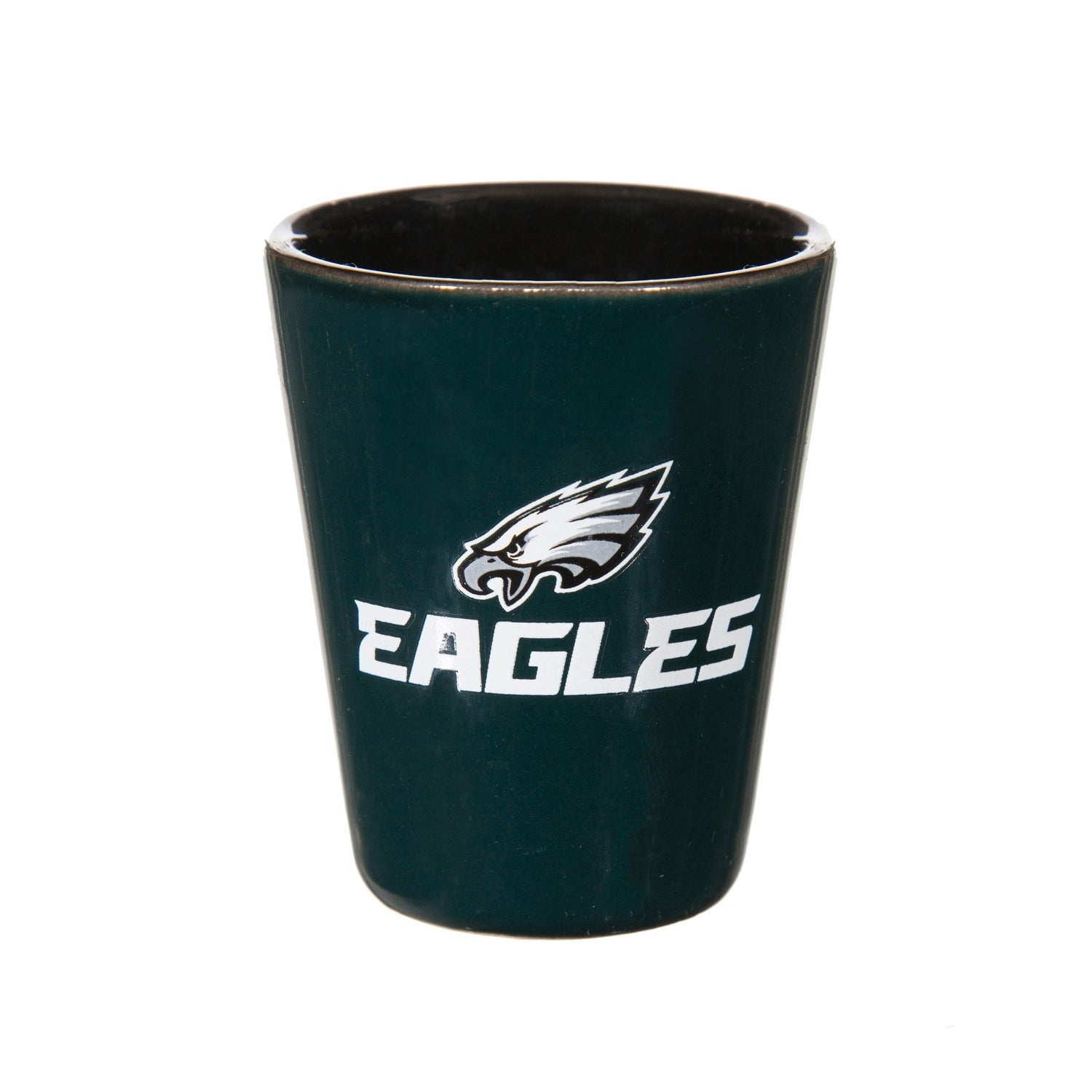 Philadelphia Eagles 4 - Piece Ceramic and Glass 2oz. Shot Glass Set - EG Collective - 801946180197