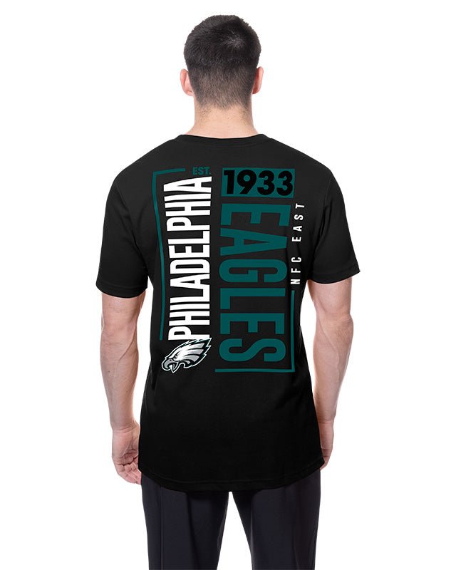 Philadelphia Eagles Black New Era 2 - Hit Boxy T-Shirt - New Era -