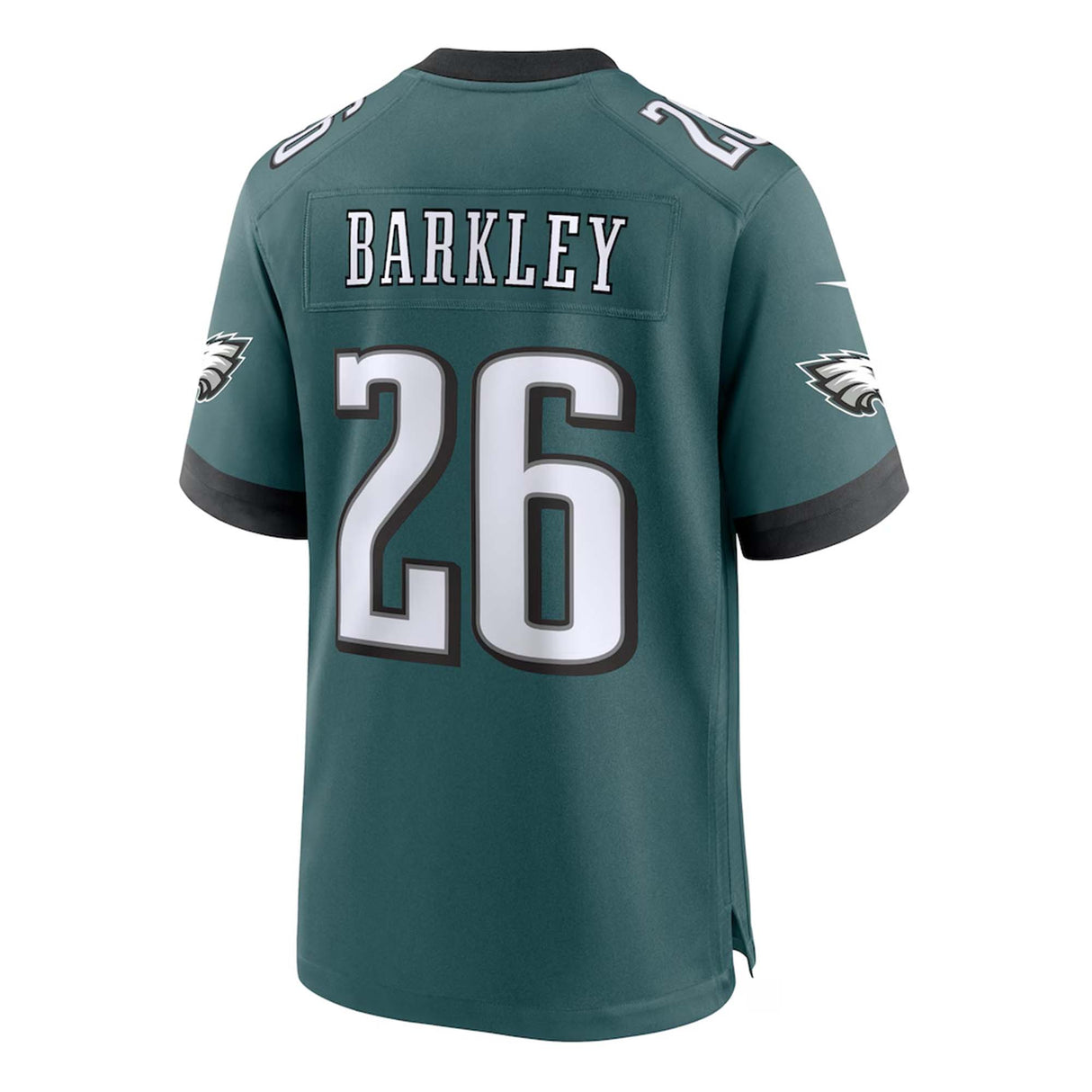 Philadelphia Eagles Saquon Barkley 26 Midnight Green Nike Game Jersey - Nike - 2304401114417