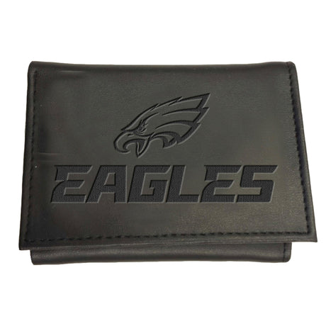 Philadelphia Eagles, Tri - Fold Wallet, Black - EG Collective - 801946245841