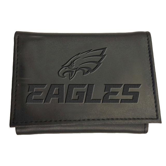 Philadelphia Eagles, Tri - Fold Wallet, Black - EG Collective - 801946245841
