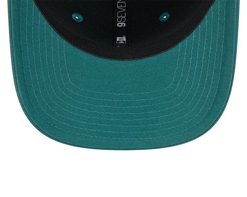 Philadelphia Eagles Wordmark Green 9SEVENTY Rope Stretch - Snap Hat - New Era - 237404114