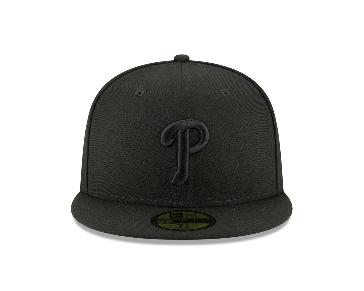 Philadelphia Phillies Authentic Collection Blackout 59FIFTY Fitted - New Era -