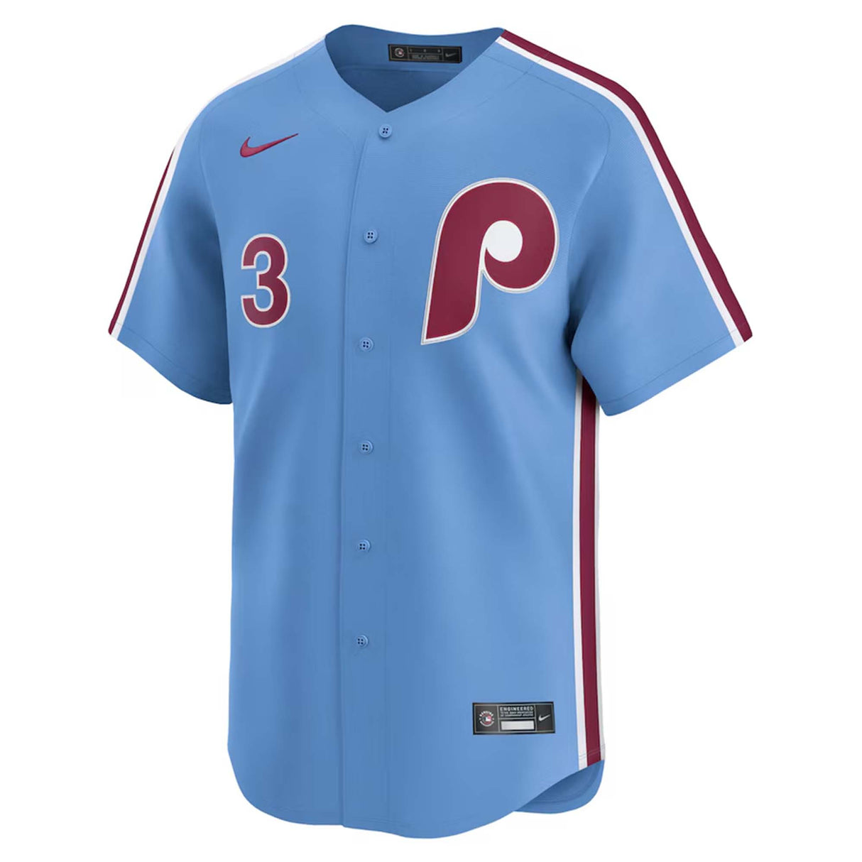 Philadelphia Phillies Bryce Harper Nike® Light Blue Alternate LIMITED Jersey - Nike -