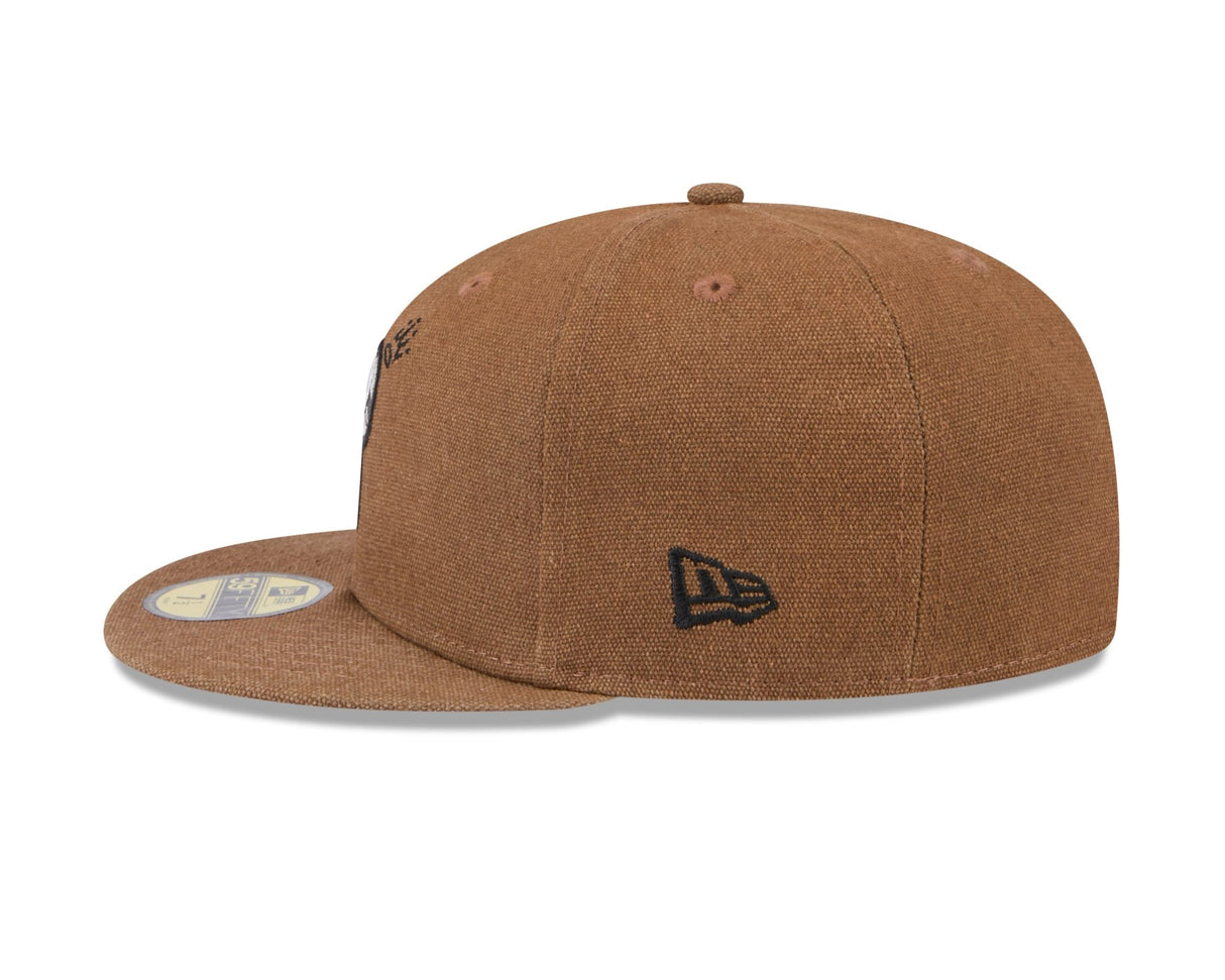 Philadelphia Phillies Canvas Camel 59FIFTY Fitted - New Era -