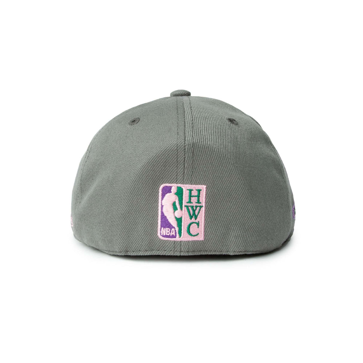 Phoenix Suns Silver Classic Fitted Hat - Mitchell & Ness -