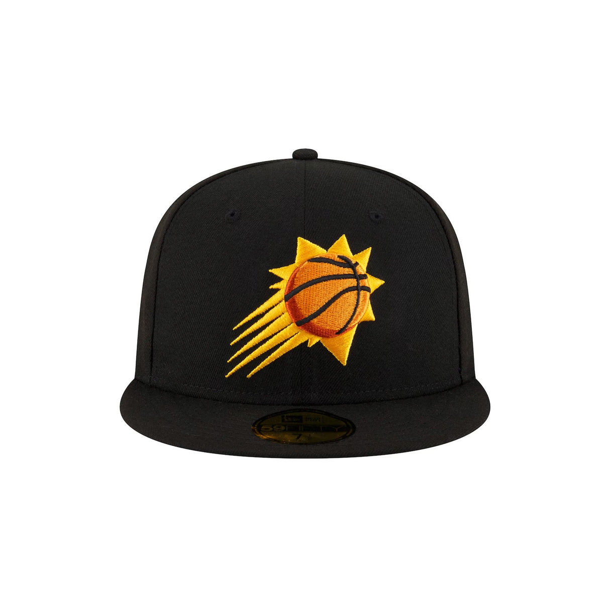Phoenix Suns Team Logo Black 59FIFTY Fitted Hat - New Era - 23290122601