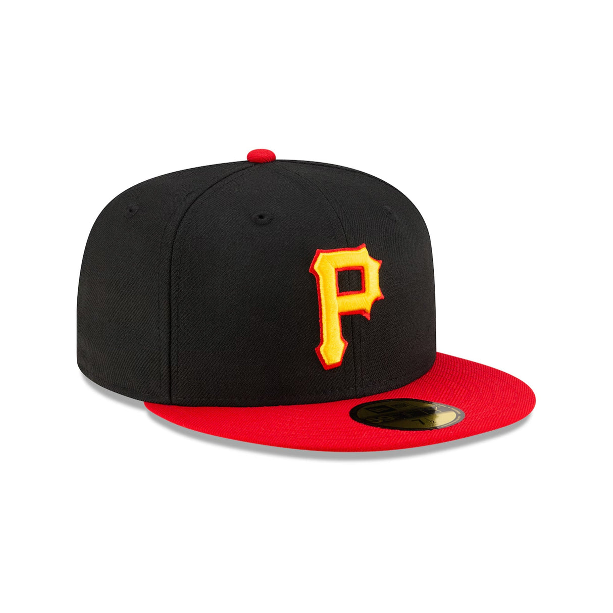 Pittsburgh Pirates Alternate 59FIFTY Black & Red Fitted Hat - New Era - 23332342101