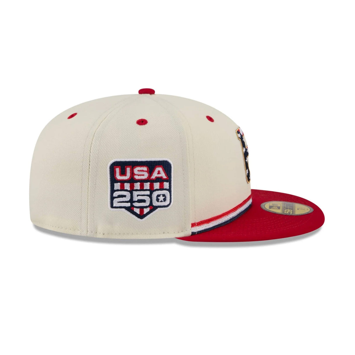 Pittsburgh Pirates Independence Day 2026 Cream Red 59FIFTY Fitted Hat - New Era - 37090342101