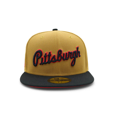 Pittsburgh Pirates Molten Red & Caramel 59FIFTY Fitted - New Era -